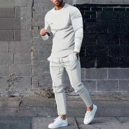 Men's sporty sweatshirt and jogger set Skorter