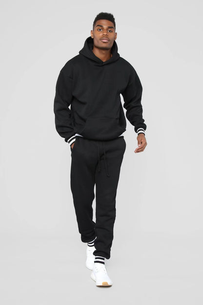 Men's sporty sweatshirt with comfortable joggers in urban style Skorter