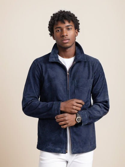 Men's fashionable softshell jacket with fold-up collar Skorter