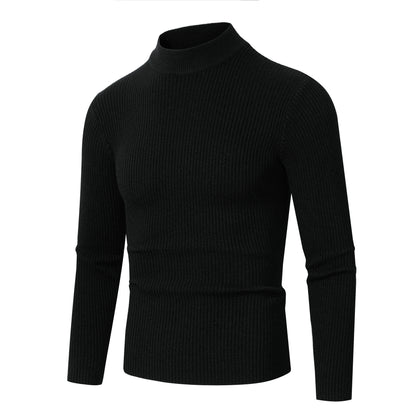 Men's stylish turtleneck sweater made of fine wool Skorter
