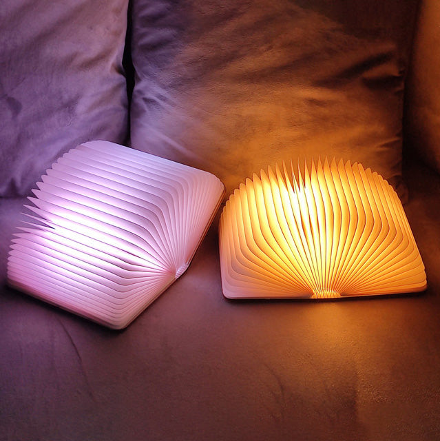 Skorter | 📖 Wooden Book Lamp - For Desk Study Gift Decoration Light