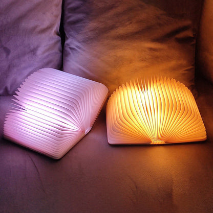 Skorter | 📖 Wooden Book Lamp - For Desk Study Gift Decoration Light