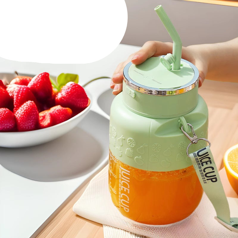 Skorter | 2in1 Bottle Mixer with Straw 800ml - Perfect for On the Go!