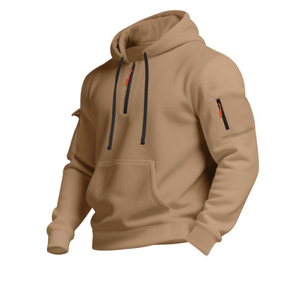 Men's sweatshirt with functional pockets Skorter