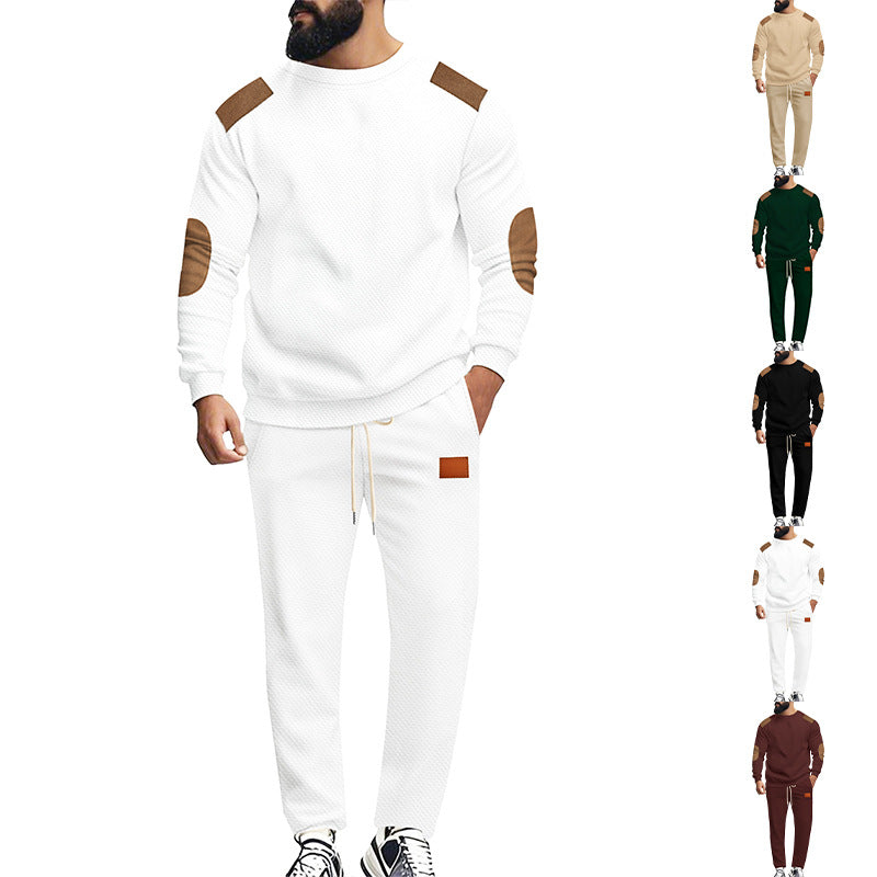 Men's stylish tracksuit set with elastic waistband and practical pockets Skorter