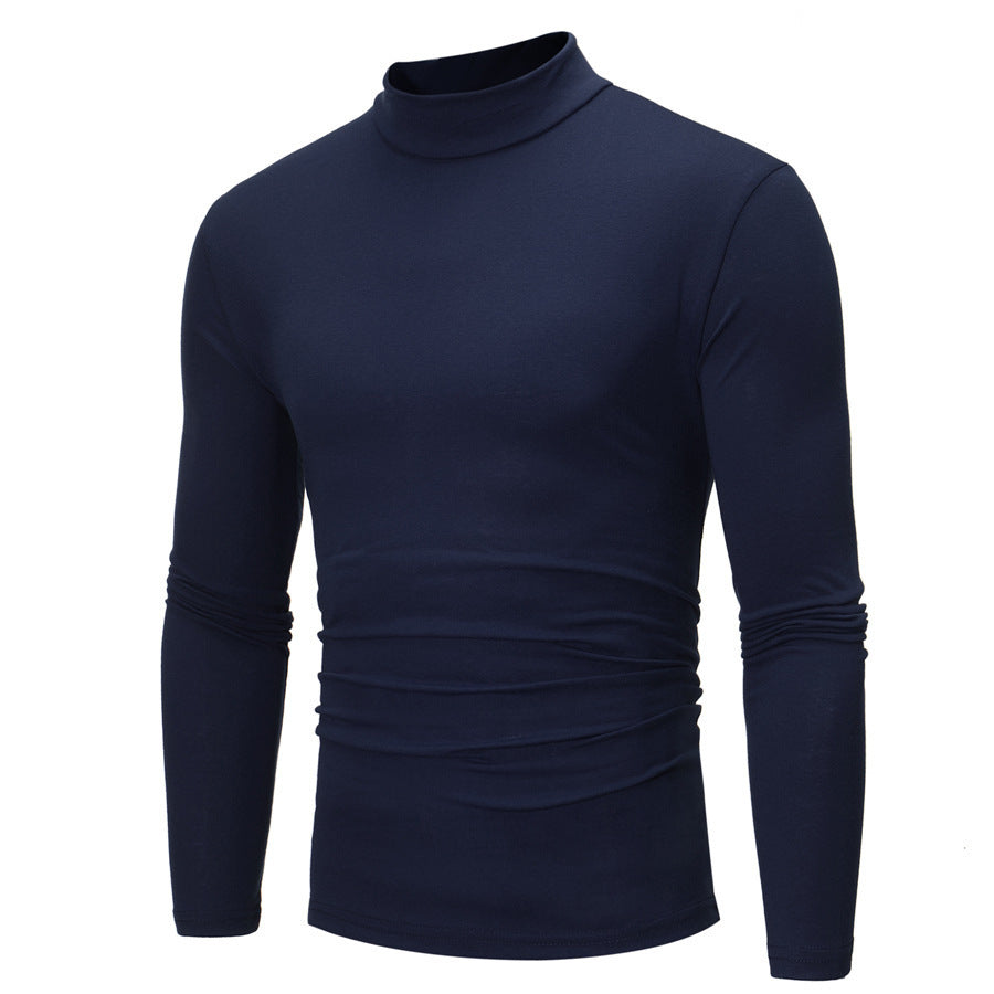 Men's turtleneck sweater made of soft jersey Skorter