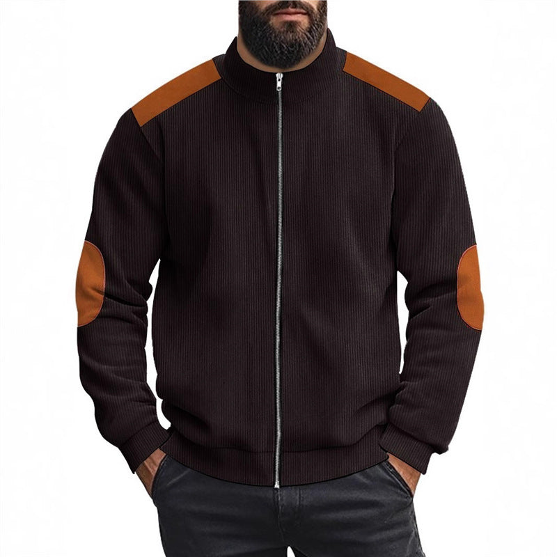 Men's sporty zip jacket with pockets Skorter