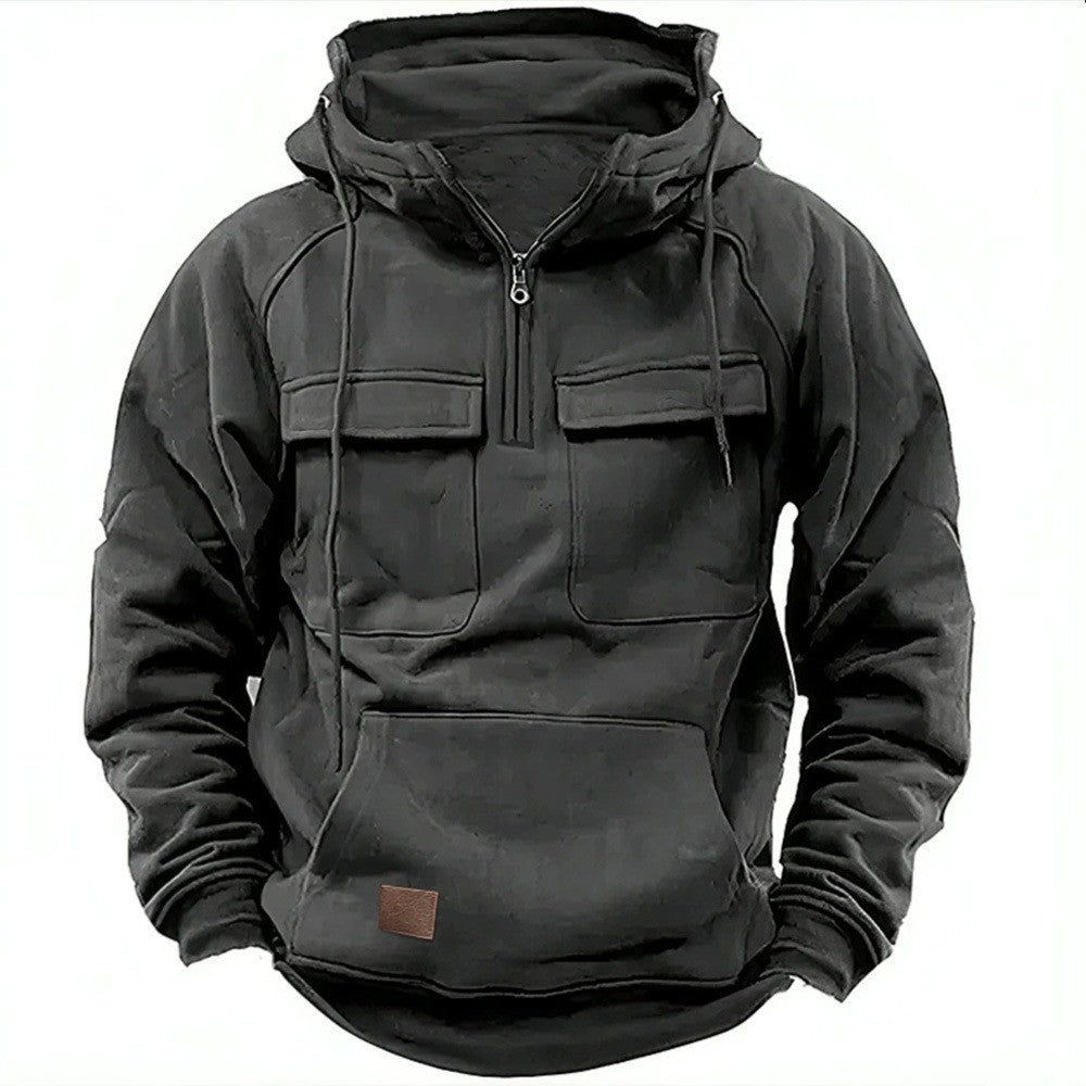 Men's functional hoodies with practical pockets Skorter