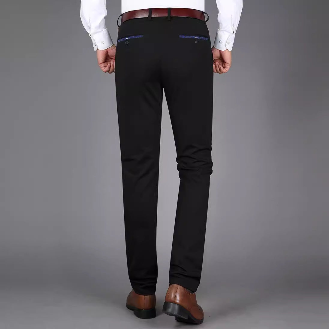 Men's High Quality Fabric Trousers in Elegant Cut Skorter
