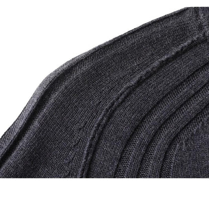 Men's zip-up cardigan with high collar Skorter