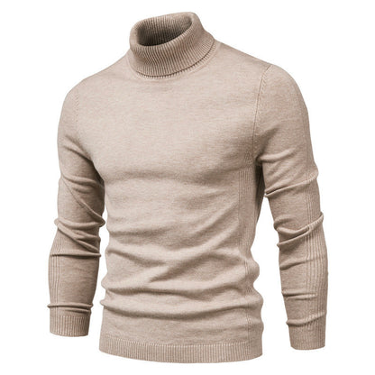Men's turtleneck sweater made of finest wool Skorter