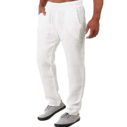 Men's Airy Linen Pants Skorter