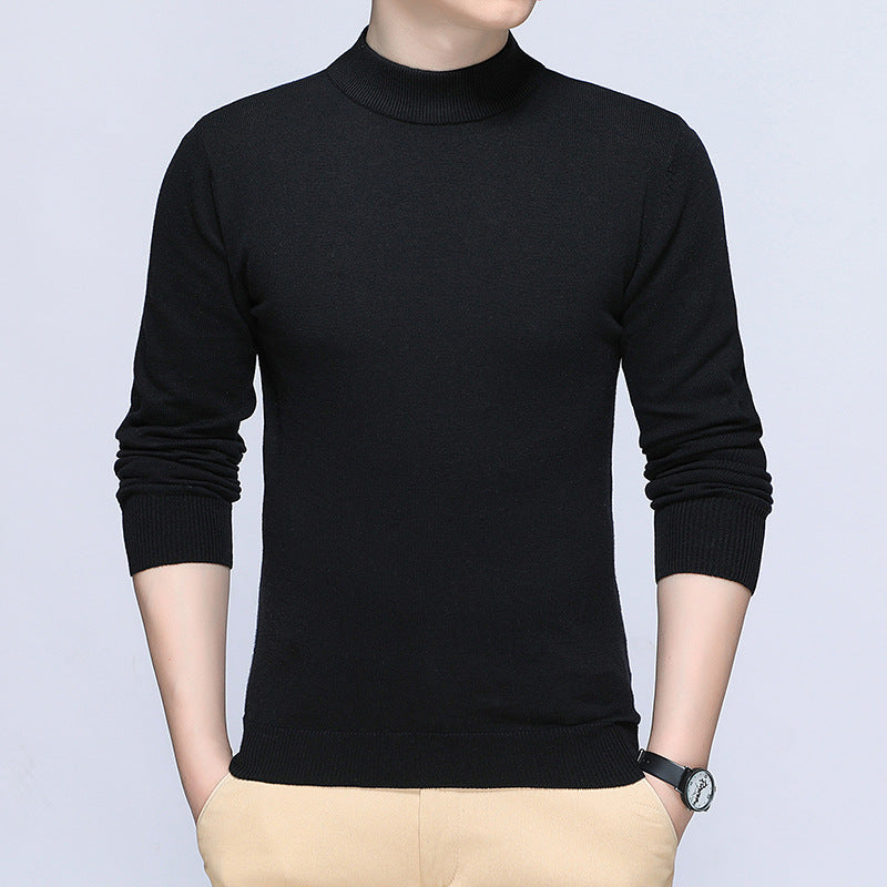 Men's stylish turtleneck sweater made of soft cotton blend Skorter