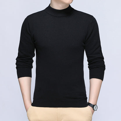 Men's stylish turtleneck sweater made of soft cotton blend Skorter
