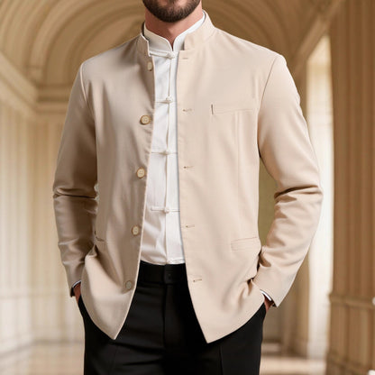 Men's stylish stand-collar blazer Skorter