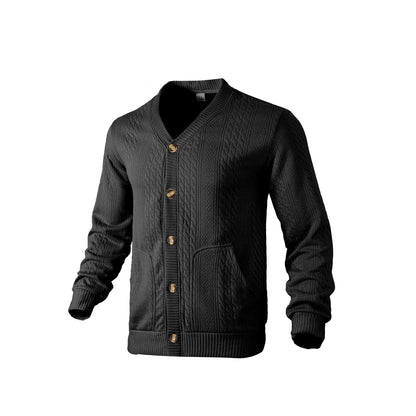 Herrkofta med kreativt kabelmönster Skorter