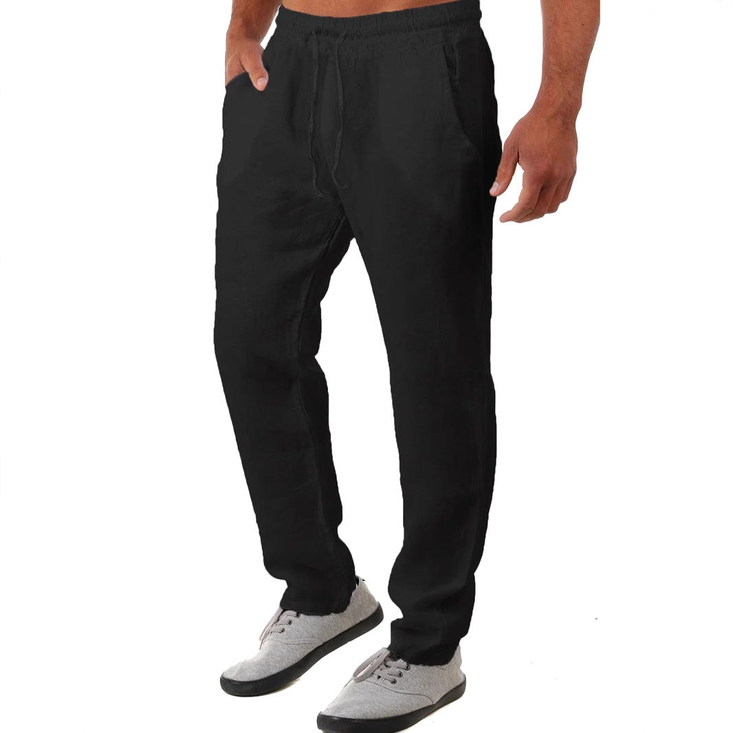 Men's Airy Linen Pants Skorter