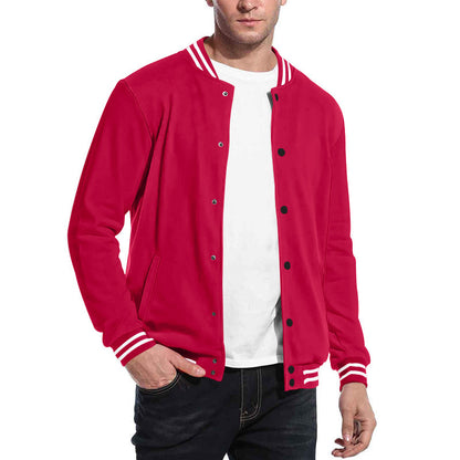 Men's sporty sweatshirt jacket with elegant contrasts and practical pockets Skorter