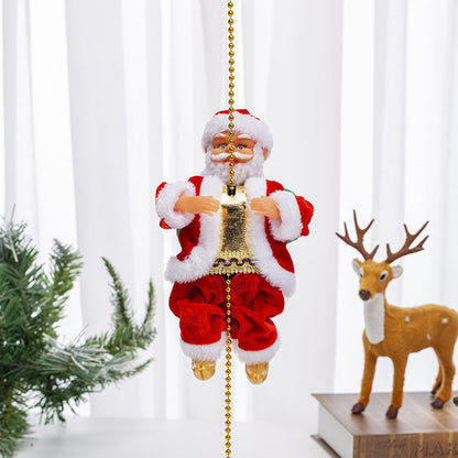 skorter | Electric Santa Claus Climbing Ladder With Music