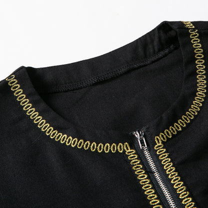 Men's Elegant Kurta with Fine Embroidery Skorter