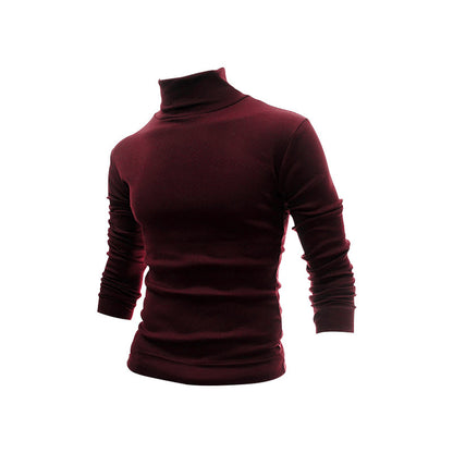 Men's turtleneck sweater made of fine cotton Skorter