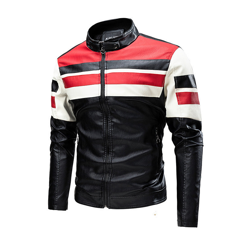 Men's Sporty Motorcycle Jacket Skorter