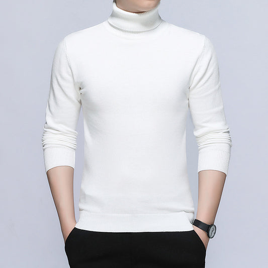 Men's turtleneck sweater made of high-quality, breathable cotton Skorter