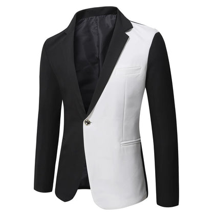 Men's Trendy Two-Piece Blazer Skorter