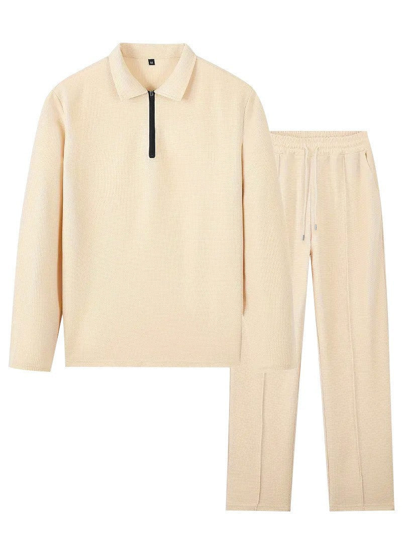 Men's sporty polo shirt and jogging pants set Skorter