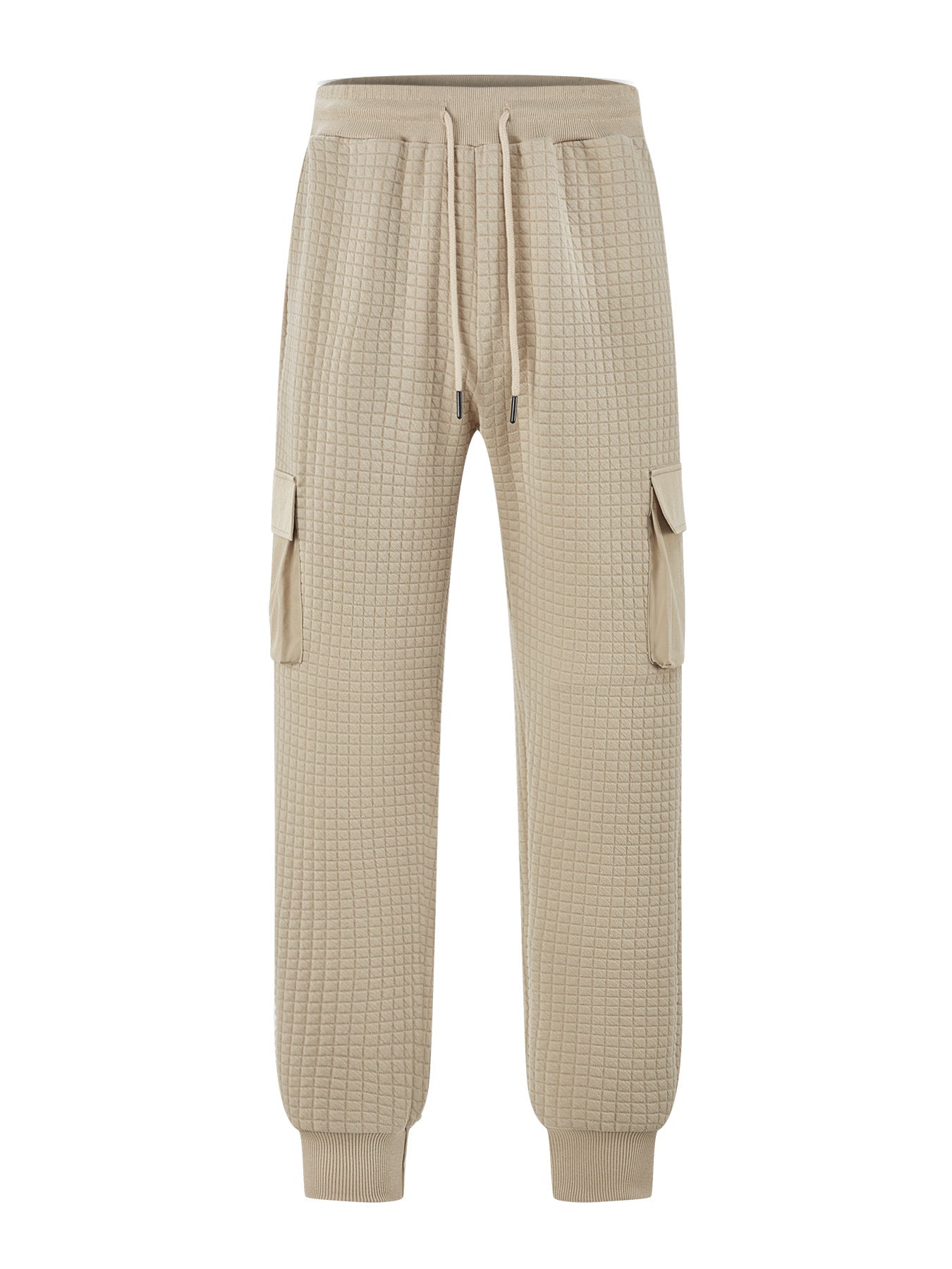 Men's cargo jogging pants with elastic waistband and practical side pockets Skorter