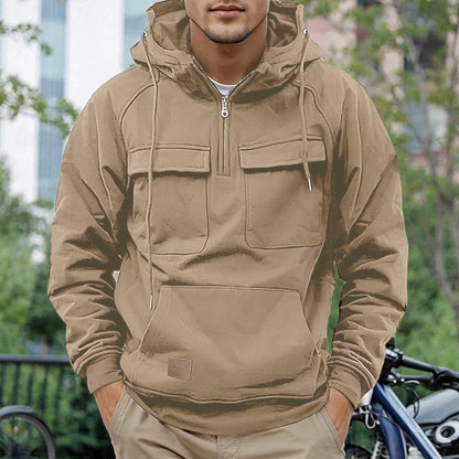 Men's stylish hooded jacket with practical pockets Skorter