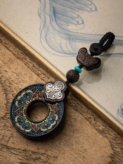 Skorter | Creative car key chain pendant personality custom handwoven rope chain fashion keyring