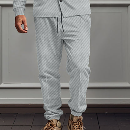 Märkesjoggingbyxor med elastisk midja och praktiska sidofickor Skorter