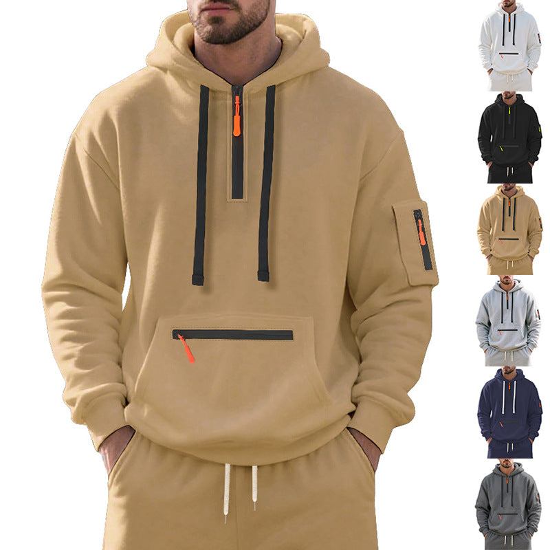 Men's Urban Multifunctional Hoodie Skorter