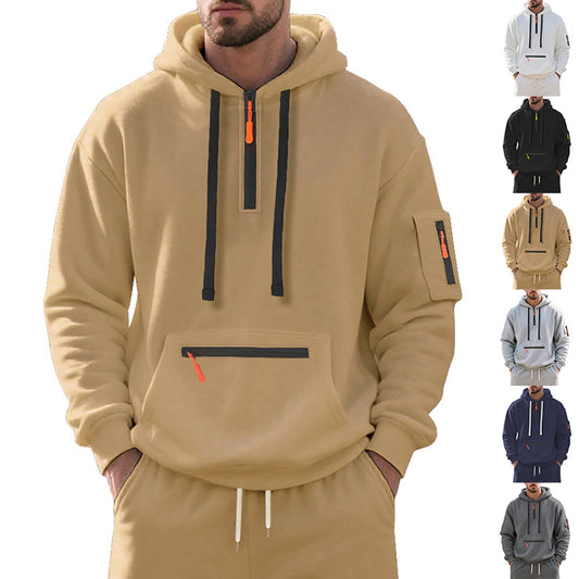Men's Urban Multifunctional Hoodie Skorter