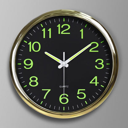 Skorter | Silent LED Wall Clock 12" for Classroom