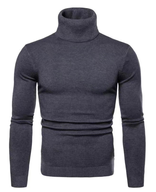 Men's turtleneck sweater made of high-quality cotton Skorter