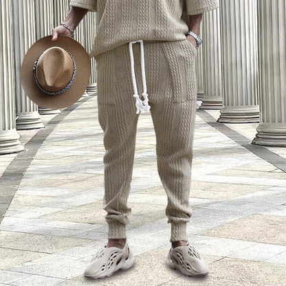 Men's urban leisure outfit with textured fabric quality Skorter