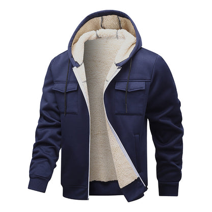 Men's Sweat Jacket with Soft Inner Lining Skorter