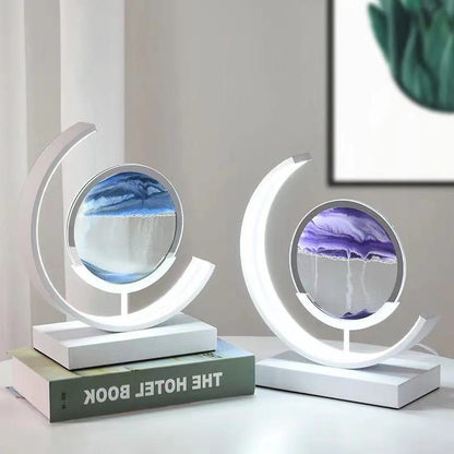 Skorter | Flow Sand Painting LED USB Table Lamp