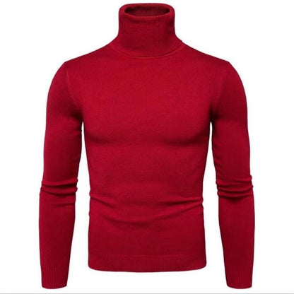 Men's turtleneck sweater made of high-quality cotton Skorter