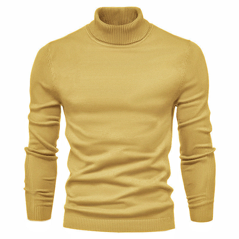 Men's turtleneck sweater made of finest wool Skorter