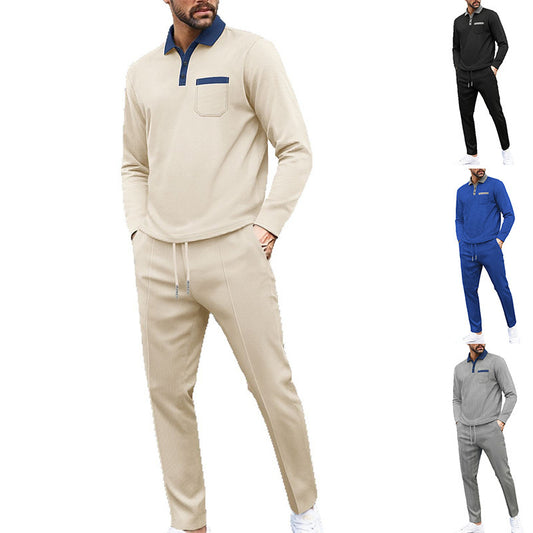 Men's sporty leisure set with modern cut and breathable materials Skorter