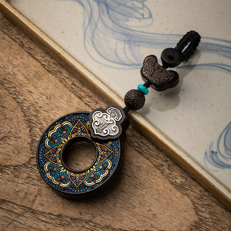 Skorter | Creative car key chain pendant personality custom handwoven rope chain fashion keyring