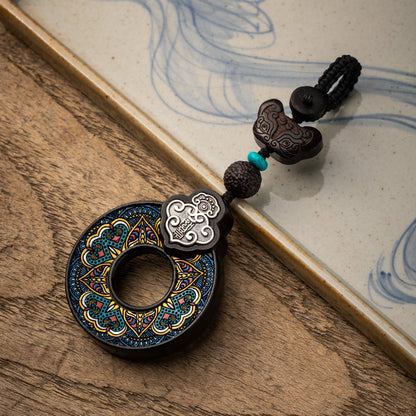 Skorter | Creative car key chain pendant personality custom handwoven rope chain fashion keyring