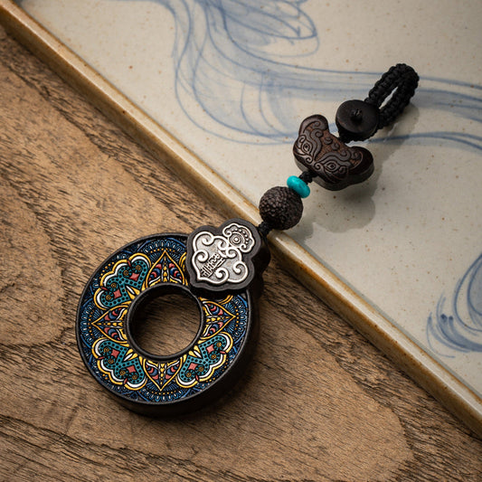 Skorter | Creative car key chain pendant personality custom handwoven rope chain fashion keyring