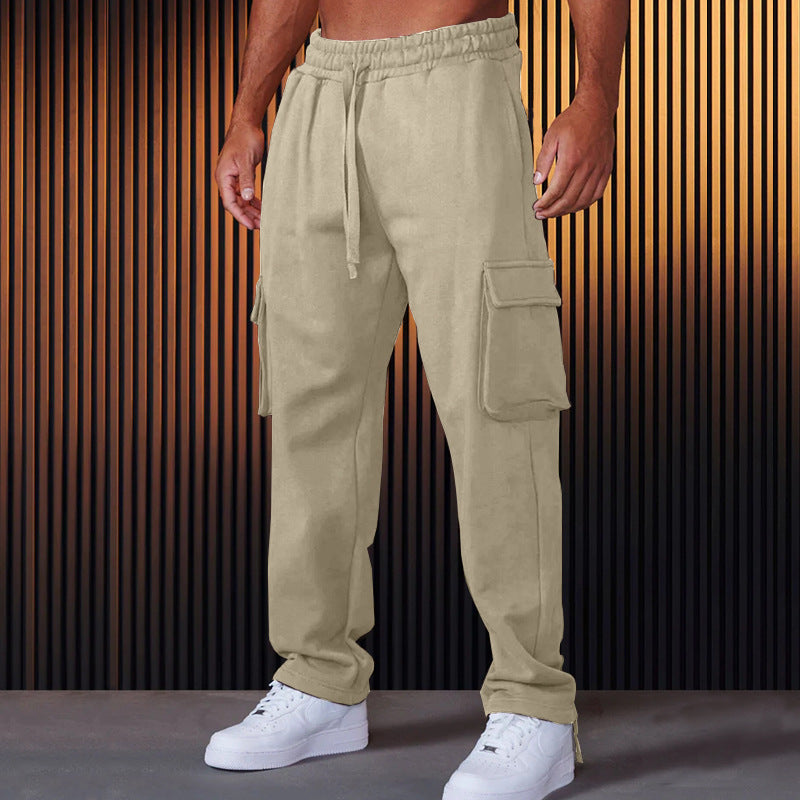 Men's cargo joggers with adjustable waistband and practical side pockets Skorter