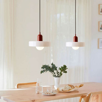 Skorter | Bauhaus Colored Glass Pendant Light