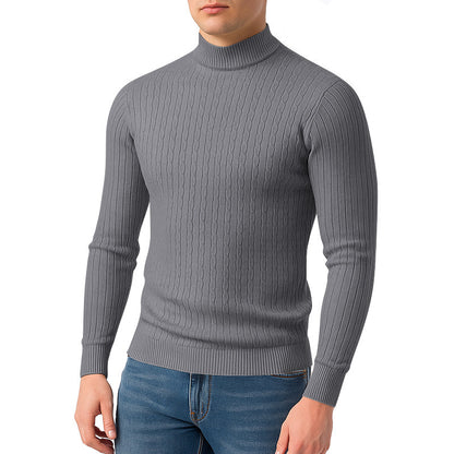 Men's turtleneck sweater made of high-quality knit Skorter