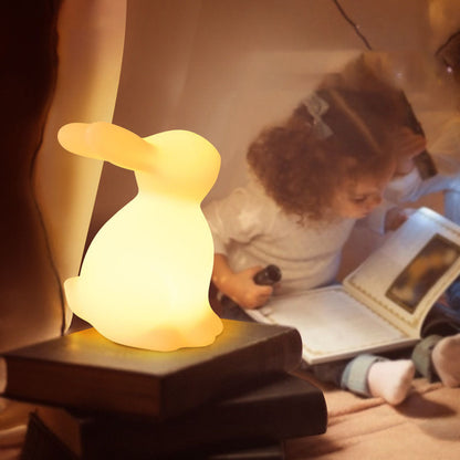 Skorter | Contemporary Creative Rabbit PE LED Table Lamp for the Bedroom